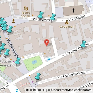 Mappa Piazza Umberto Merlin, 45100 Rovigo RO, Italia (0.1325)