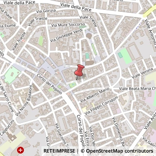 Mappa Piazza Umberto Merlin, 20, 45100 Rovigo, Rovigo (Veneto)