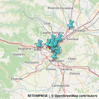 Mappa Via della Robbia Luca, 10141 Torino TO, Italia (10.34909)