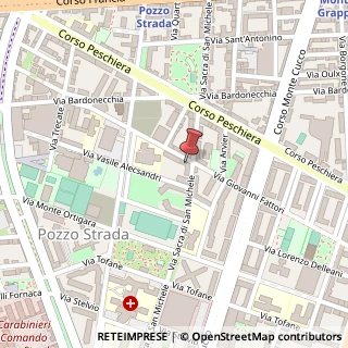 Mappa Via Sagra San Michele, 50, 10141 Torino, Torino (Piemonte)