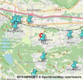 Mappa Via Corti Carron, 10090 Buttigliera Alta TO, Italia (2.7925)