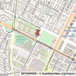 Mappa Corso Vittorio Emanuele II, 10138 Torino TO, Italia, 10138 Torino, Torino (Piemonte)