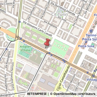 Mappa Corso Vittorio Emanuele II, 130/B, 10093 Torino, Torino (Piemonte)