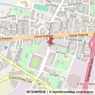 Mappa Via Fratelli Macario, 9, 10098 Rivoli, Torino (Piemonte)