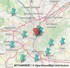 Mappa Corso Vinzaglio, 10122 Torino TO, Italia (7.38923)