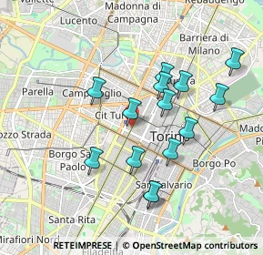 Mappa Corso Vinzaglio, 10122 Torino TO, Italia (1.7)