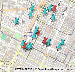 Mappa Corso Vinzaglio, 10100 Torino TO, Italia (0.492)