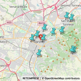 Mappa P.za Castello, 10124 Torino TO, Italia (4.10636)