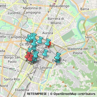 Mappa P.za Castello, 10124 Torino TO, Italia (1.6515)
