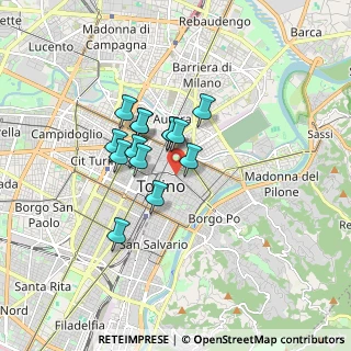 Mappa P.za Castello, 10124 Torino TO, Italia (1.17143)