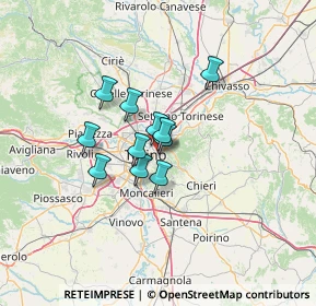 Mappa Via Curino, 10153 Torino TO, Italia (8.4)