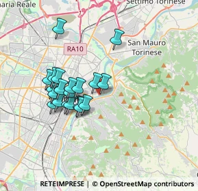 Mappa Via Curino, 10153 Torino TO, Italia (3.025)