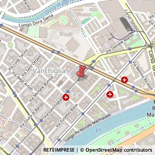 Mappa Via Vanchiglia, 36, 10124 Torino, Torino (Piemonte)