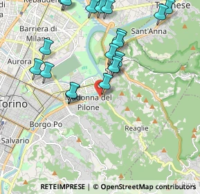 Mappa Corso Casale, 10153 Torino TO, Italia (2.251)