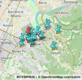 Mappa Corso Casale, 10153 Torino TO, Italia (1.157)