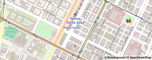 Mappa Turín