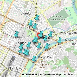 Mappa Via degli Artisti, 10123 Torino TO, Italia (0.7885)