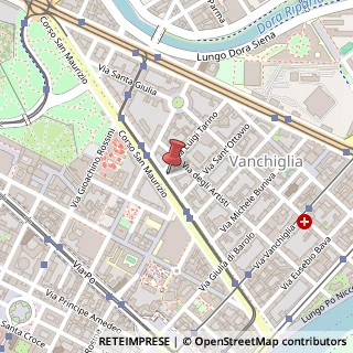 Mappa Corso San Maurizio, 41, 10124 Torino, Torino (Piemonte)