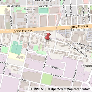 Mappa Via Cuorgn?, 3, 10095 Rivoli, Torino (Piemonte)