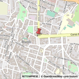 Mappa Via Fratelli Piol, 63, 10098 Rivoli, Torino (Piemonte)