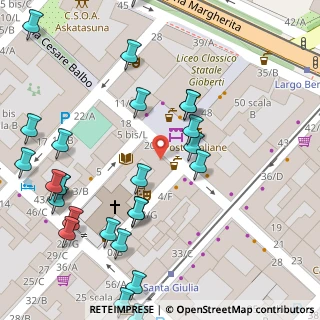 Mappa Piazza Santa Giulia, 10100 Torino TO, Italia (0.07308)
