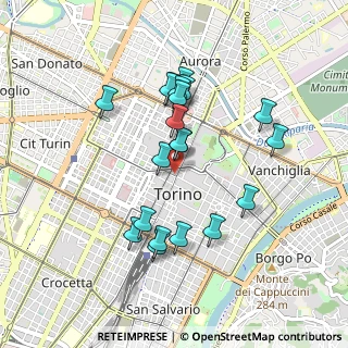 Mappa Via Antonio G. Ignazio Bertola, 10121 Torino TO, Italia (0.8365)