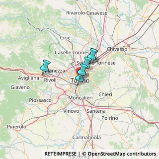 Mappa Via XX Settembre, 10125 Torino TO, Italia (31.15636)