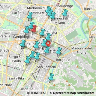 Mappa Via Antonio G. Ignazio Bertola, 10121 Torino TO, Italia (1.977)