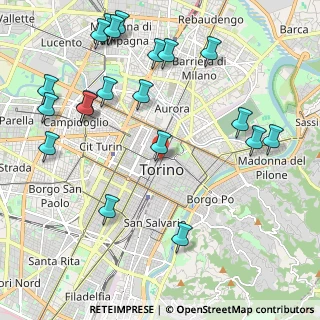 Mappa Via Antonio G. Ignazio Bertola, 10121 Torino TO, Italia (2.595)