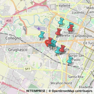 Mappa Via Don Michele Rua, 10142 Torino TO, Italia (1.3866666666667)