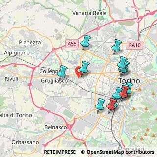 Mappa Via Don Michele Rua, 10142 Torino TO, Italia (4.3366666666667)