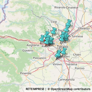 Mappa 7, 10098 Rivoli TO, Italia (9.55063)