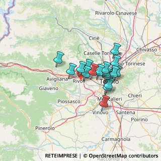 Mappa 7, 10098 Rivoli TO, Italia (9.69529)