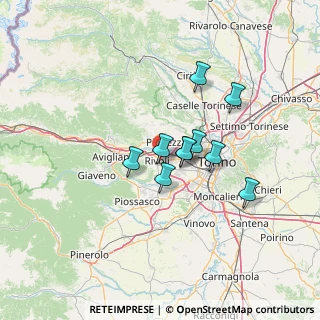 Mappa 7, 10098 Rivoli TO, Italia (17.08333)