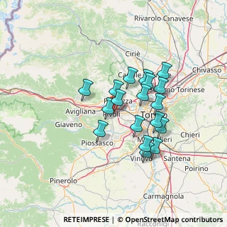 Mappa 7, 10098 Rivoli TO, Italia (11.09111)