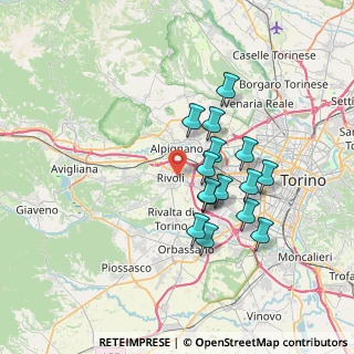 Mappa 7, 10098 Rivoli TO, Italia (6.12467)