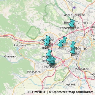 Mappa 7, 10098 Rivoli TO, Italia (6.22438)