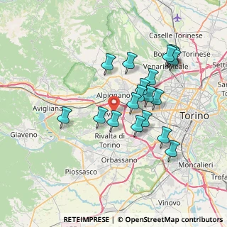Mappa 7, 10098 Rivoli TO, Italia (6.69947)