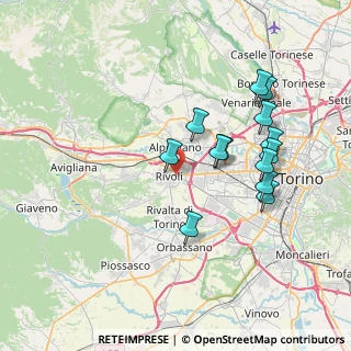 Mappa 7, 10098 Rivoli TO, Italia (7.21308)