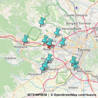 Mappa 7, 10098 Rivoli TO, Italia (6.58636)