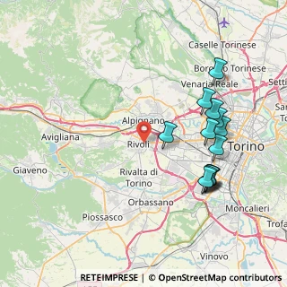 Mappa 7, 10098 Rivoli TO, Italia (8.45615)