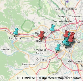 Mappa 7, 10098 Rivoli TO, Italia (8.5425)