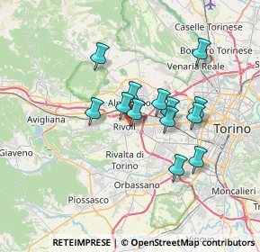 Mappa 7, 10098 Rivoli TO, Italia (5.49923)