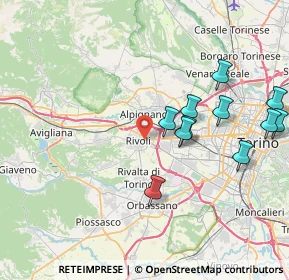 Mappa 7, 10098 Rivoli TO, Italia (8.22727)