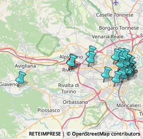 Mappa 7, 10098 Rivoli TO, Italia (9.2975)