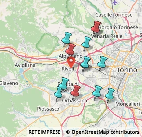 Mappa 7, 10098 Rivoli TO, Italia (6.25846)