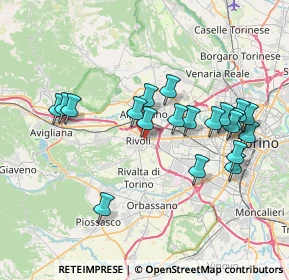 Mappa 7, 10098 Rivoli TO, Italia (7.3355)