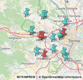 Mappa 7, 10098 Rivoli TO, Italia (6.73389)