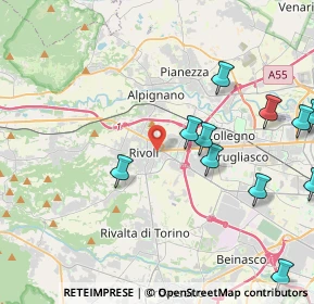 Mappa 7, 10098 Rivoli TO, Italia (5.07909)