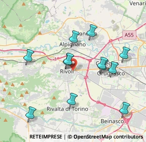 Mappa 7, 10098 Rivoli TO, Italia (3.89083)
